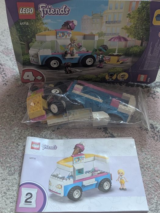 Конструктор LEGO Friends Фургон із морозивом