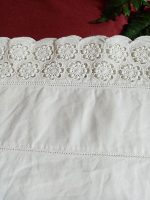 Lençol de cama branco