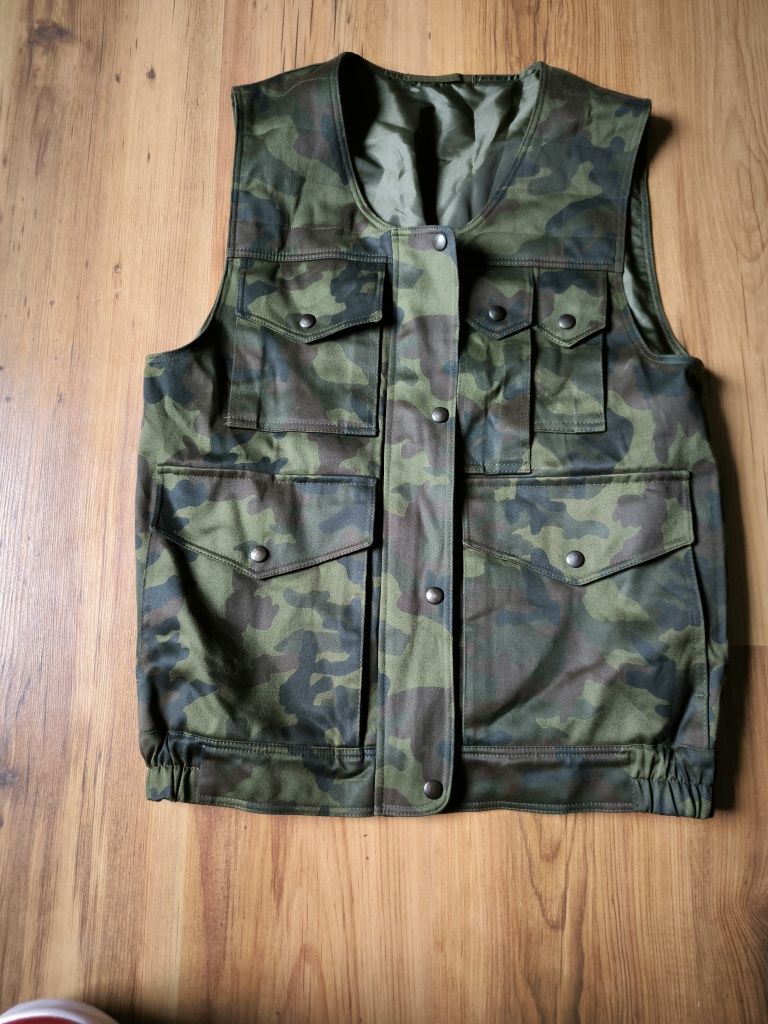 Drwal kamizelka damska moro camo na polowanie do lasu 164 taktyczna un