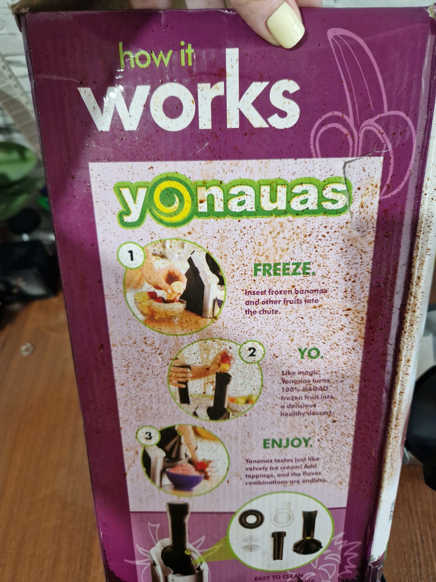 Аппарат для приготовления домашнего мороженного Yonanas Healthy Desser