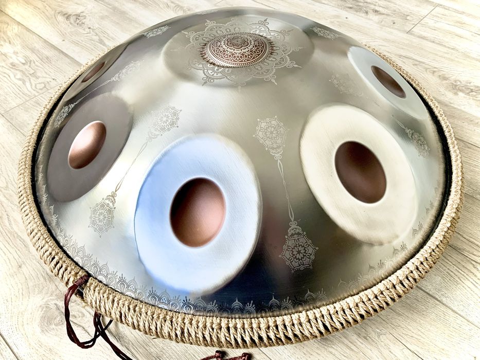 Ханг 9 нот (55 см) • Kurd D мінор • Full set / Хендпан, hang, handpan
