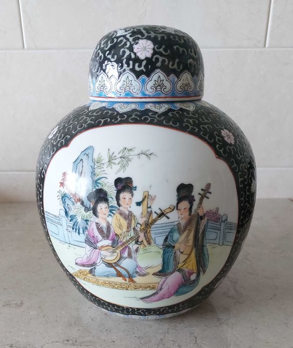 Pote chinês  porcelana.