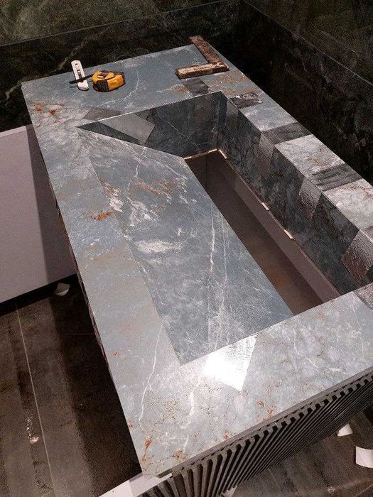 Раковина з натурального каменю, керамограніта. Мойка. Умивальник