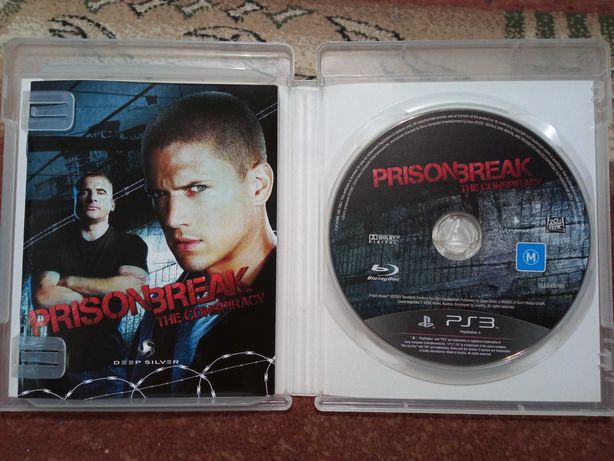 Gra PRISON BREAK PS3 Skazany na śmierć The Conspiracy więzienie serial