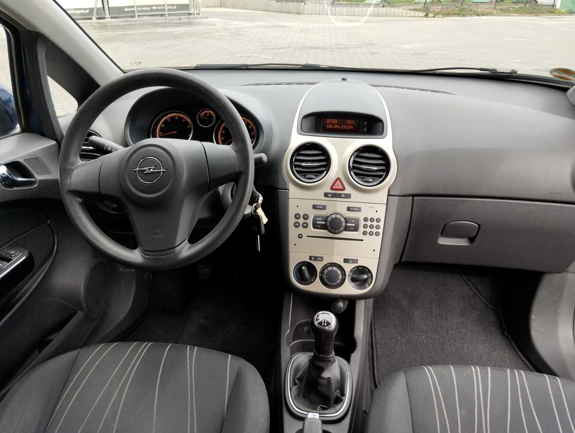 Opel Corsa 1.2 benzyna, oryginał lakier, Klimatyzacja, Niemcy,opłacony