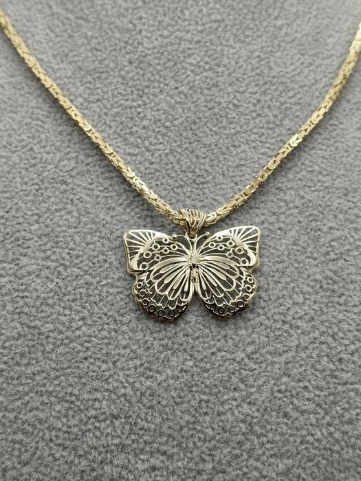 Złota Zawieszka Motyl Pr.585 Nowa Zapraszamy