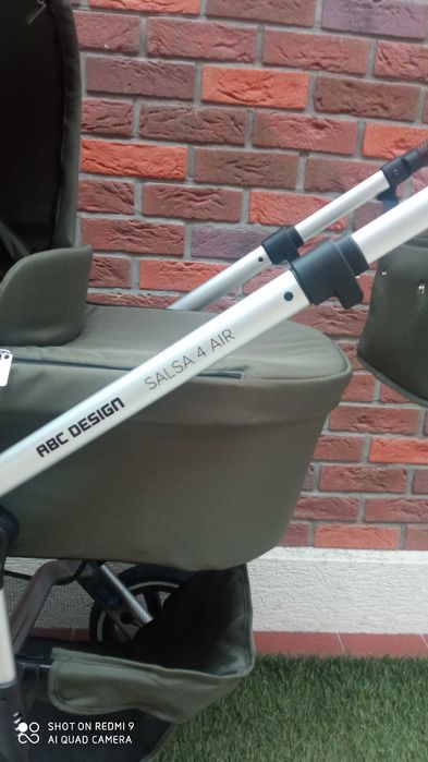 ABC Design SALSA 4 AIR 2024 wózek 2w1 olive
