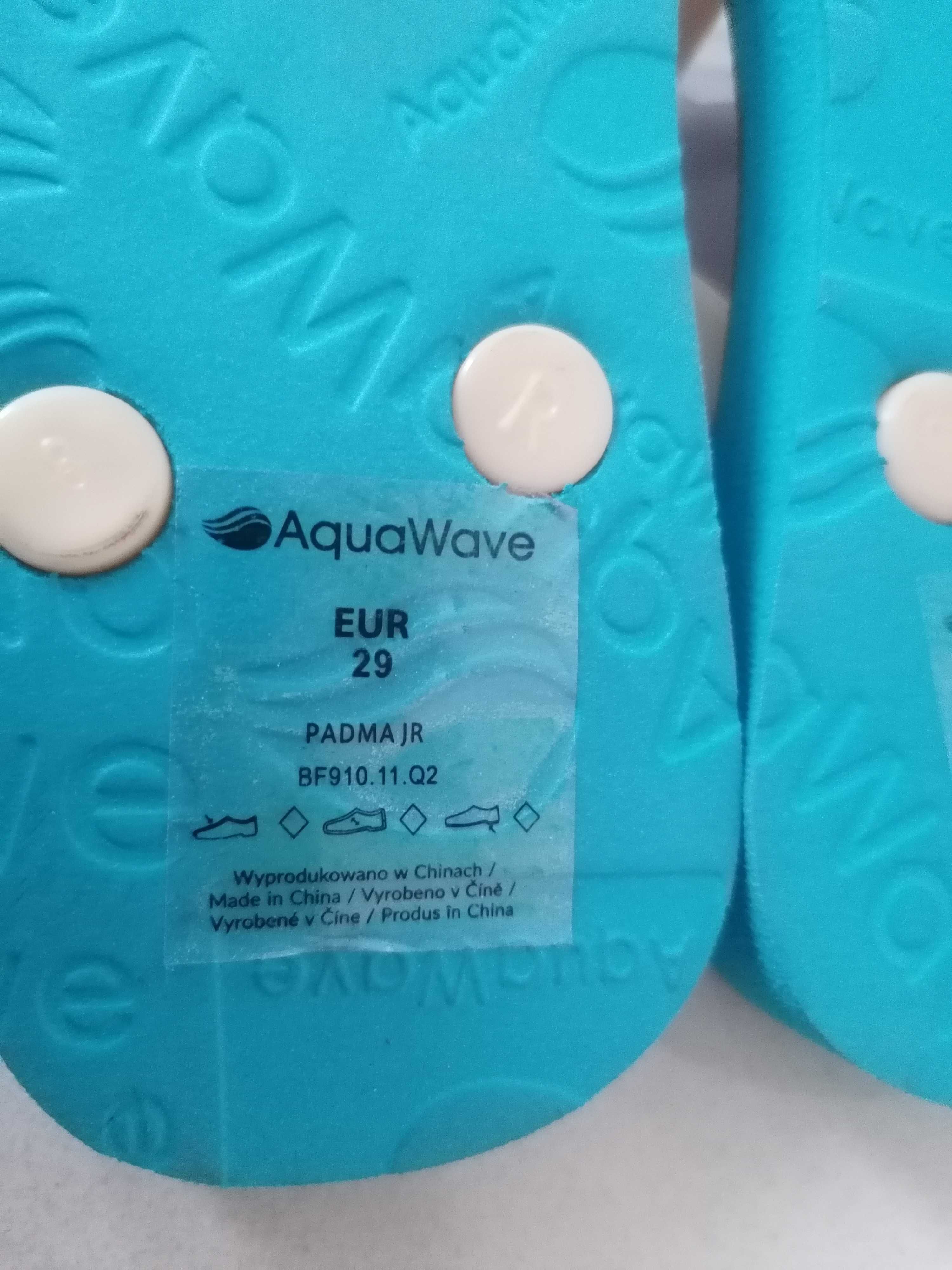NOWE Dziecięce japonki Aquawave PADMA JR 22795-JUCAN PINK rozmiar 29