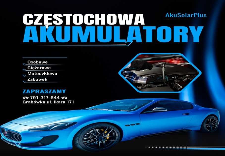 Akumulatory Częstochowa - Sklep Ikara 171, Akumulator Częstochowa