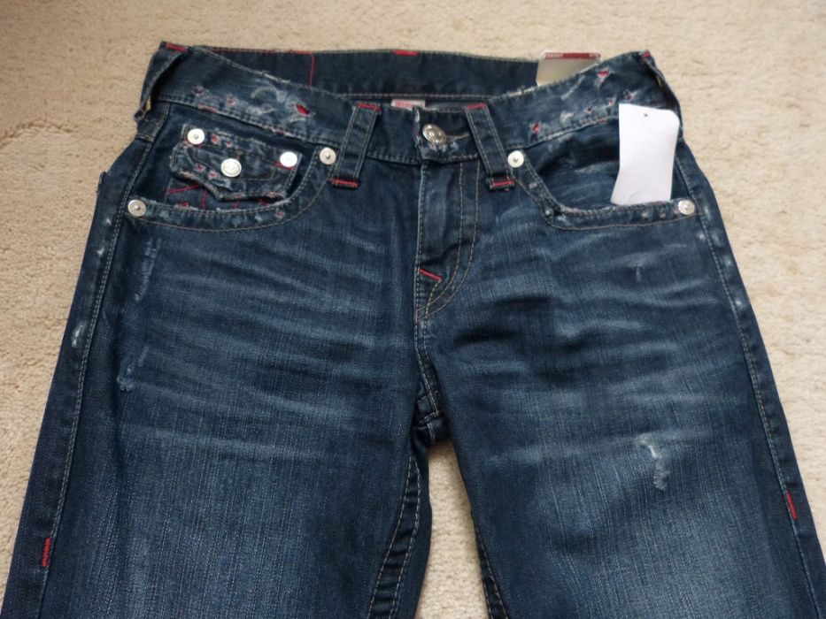 True Religion 1000zł USA W30 L34 84cm nowe jeansy rurki levis 30/34