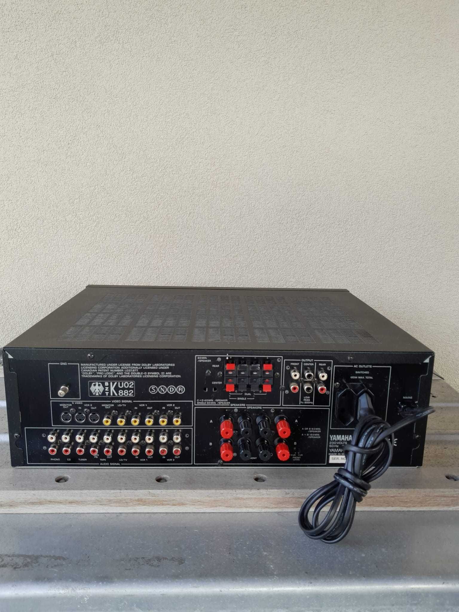 Amplituner Yamaha dsp-a590 z pilotem