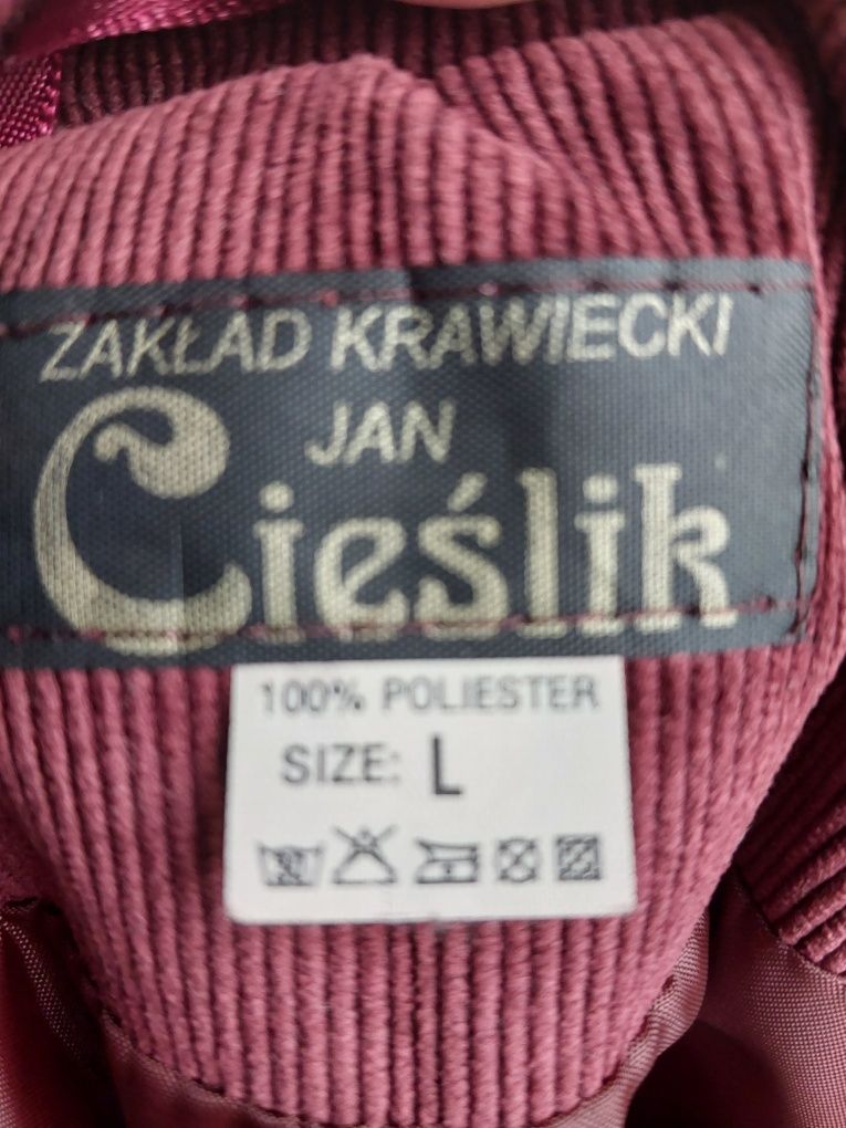 Żakiet marynarka rozmiar L bordo