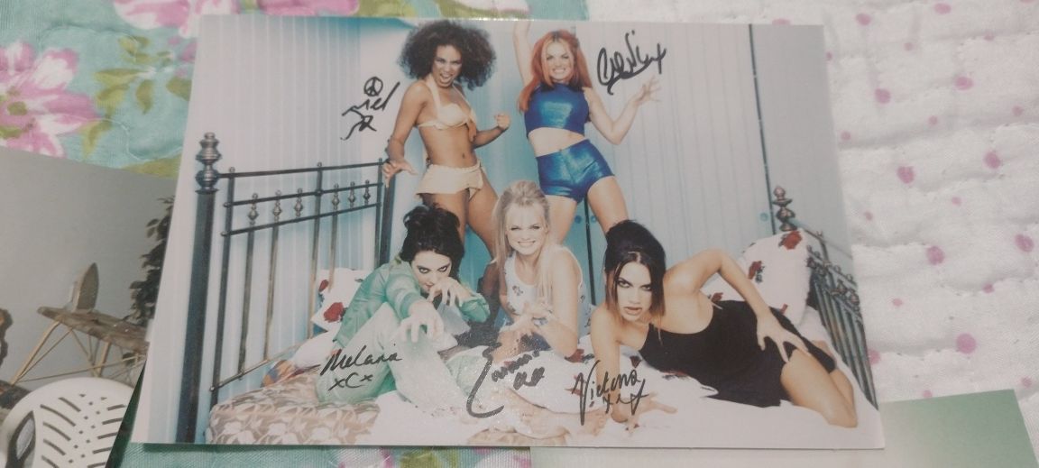 Vendo postais e revista Spice Girls