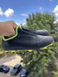 Бутсы сороконожки для футбола puma
