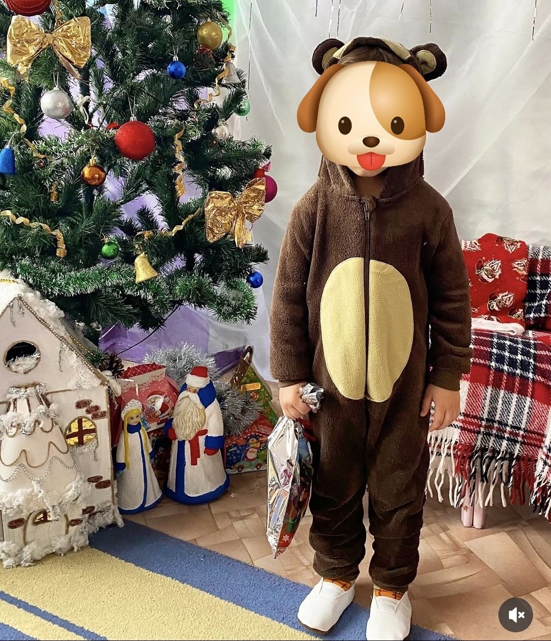 Костюм мишки флисовый