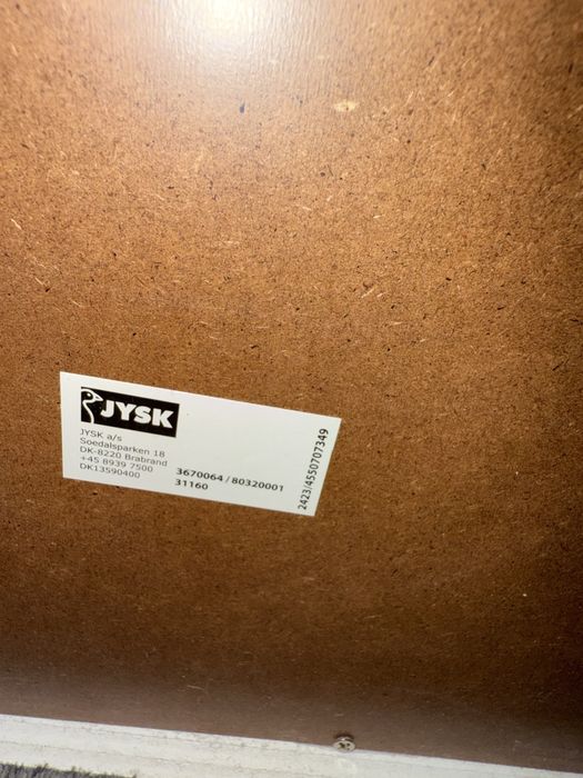 Szafka na biżuterię, klucze Jysk