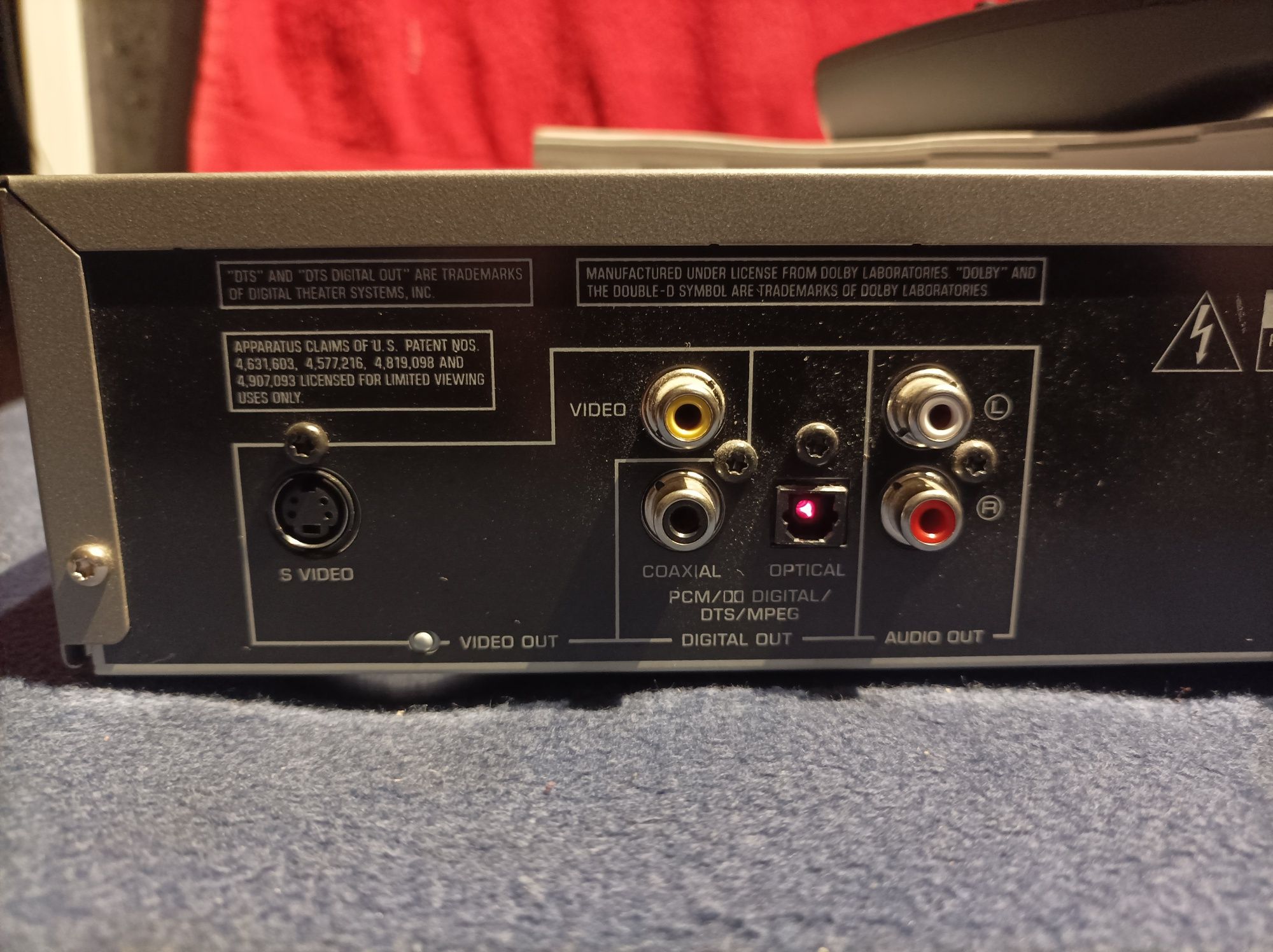 DVD/CD Yamaha DVD S 540 + pilot, Komplet idealny!