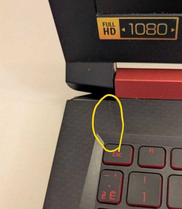 Acer Nitro 5 RX560 | Ryzen 5 2500U | 8GB RAM | 480GB SSD |Win 11 Pro