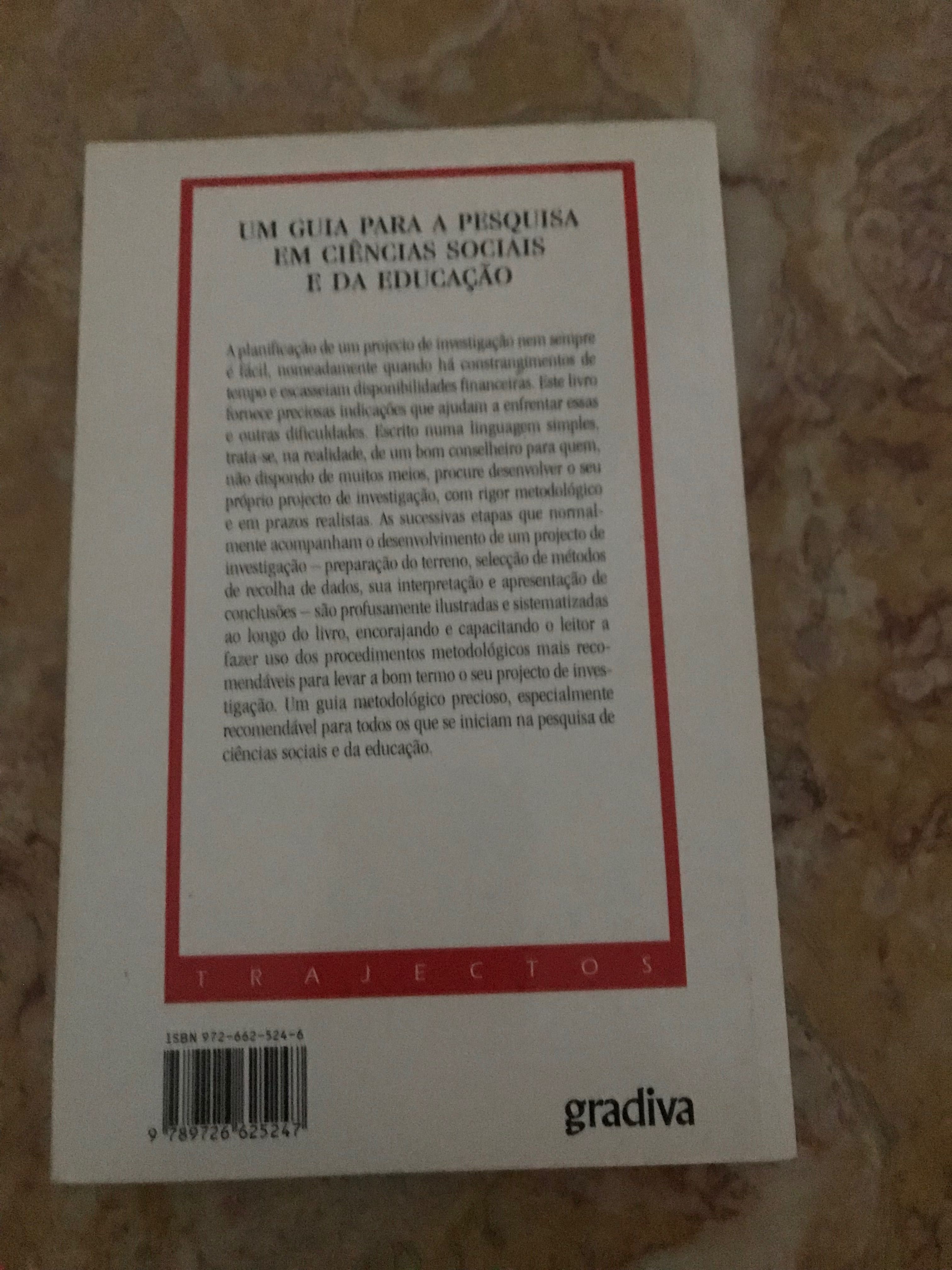 Livro “ Como realizar um trabalho de investigação “