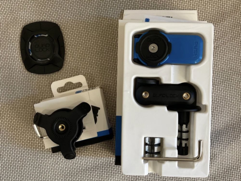 Conjunto da Quad Lock completo e novo