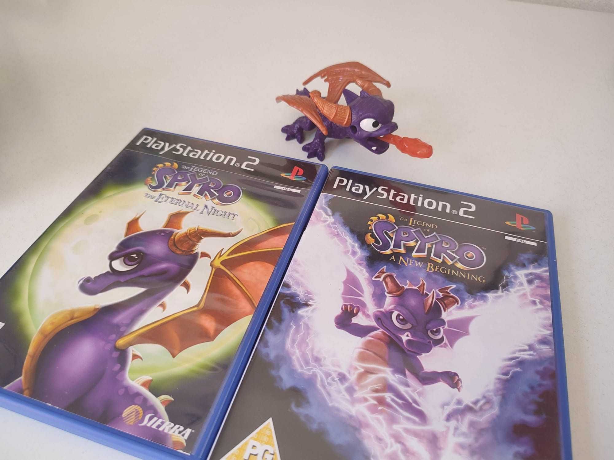 PS2 - The Legend Of Spyro (The Eternal Night + A New Beginning) (Pack)
