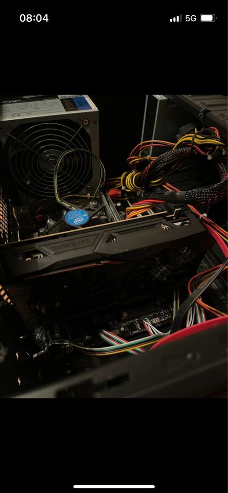 Komputer nvidia geforce gtx 1050Ti intel core i