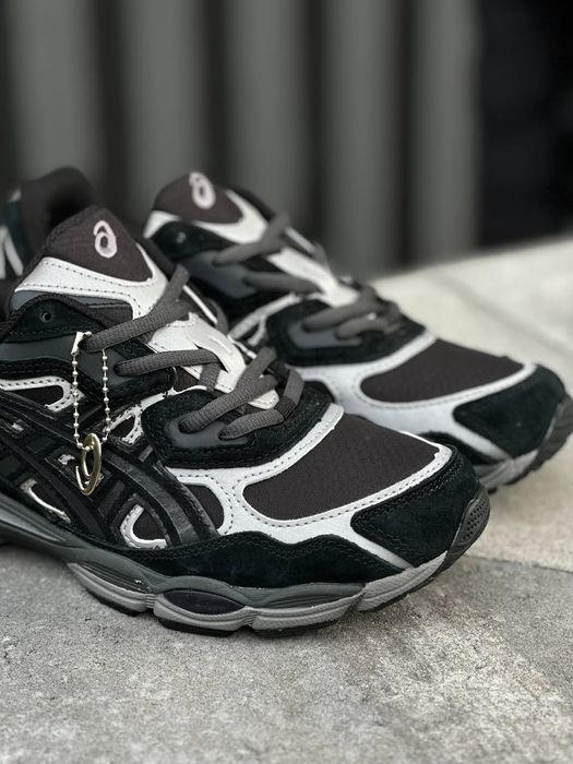 ТОП! ASICS Gel-NYC Black Silver Gore-Tex , ASICS Gel-NYC , Асікс