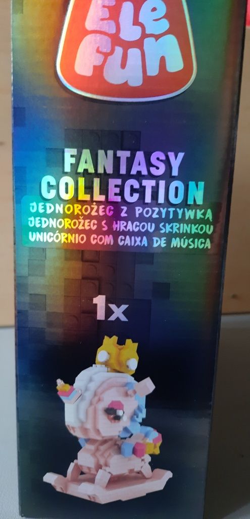 Klocki Elefun Fantasy collection Micro 3D Jednorożec z Pozytywką