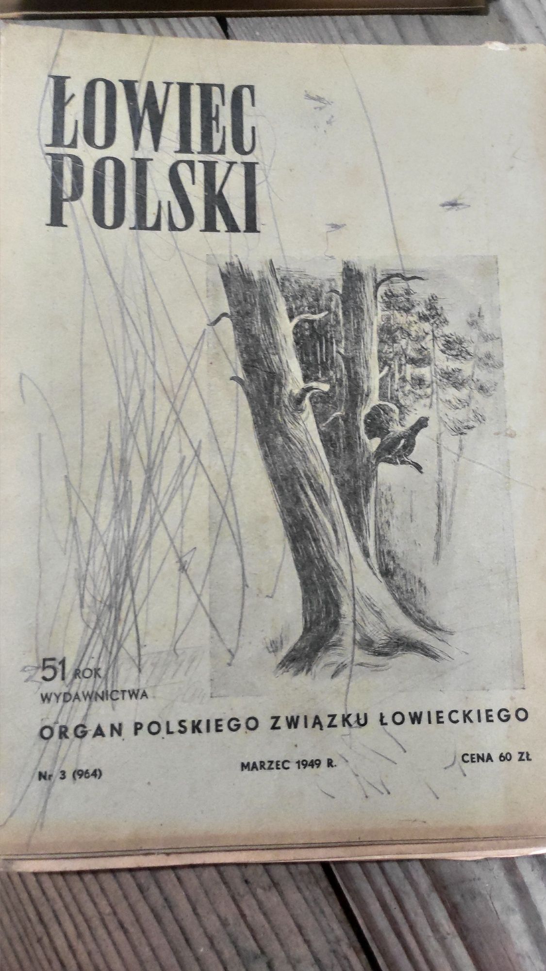 Stare gazety. Łowiec Polski.