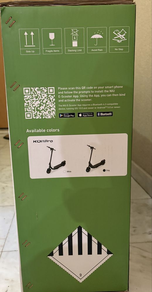 Trotinete Elétrica KQI 1 Pro NIU