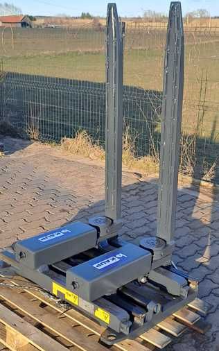 Obrotowe widły Chwytak do  Bel Ścisk Recyklingu KAUP