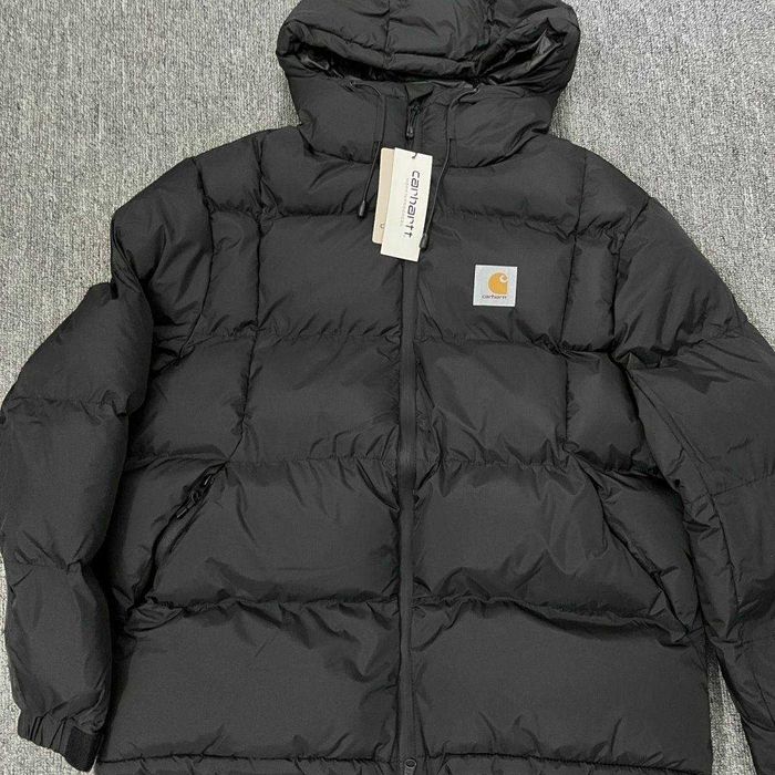 (БЕЗ ПЕРЕДОПЛАТИ)Carhartt Puffer Jacket куртка пуховик кархарт чорна