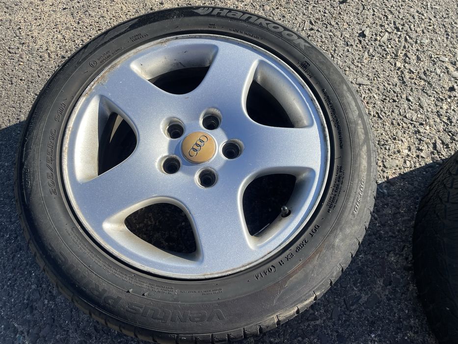 Alufelgi 16’ 5x112 z oponami zimowymi komplet 5szt