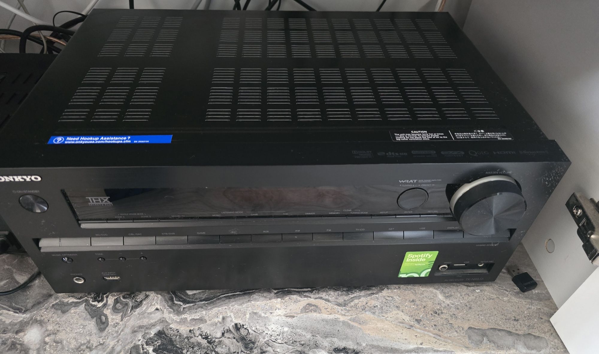 Аудио система ONKYO TX-NR616 и напольные колонки JBL STUDIO 180