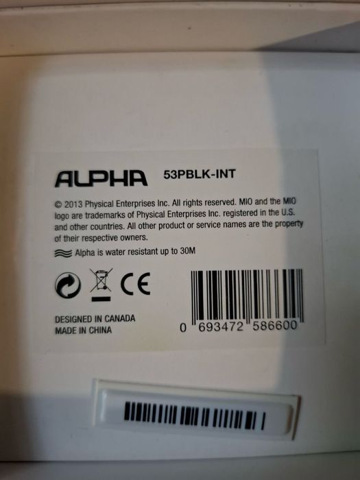 Фитнес часы mio Alpha