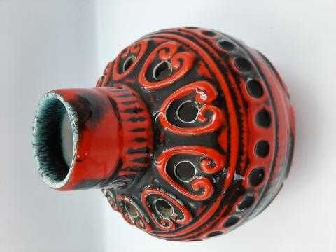 Śliczny stary ceramiczny wazon niemiecki -sygnowany.