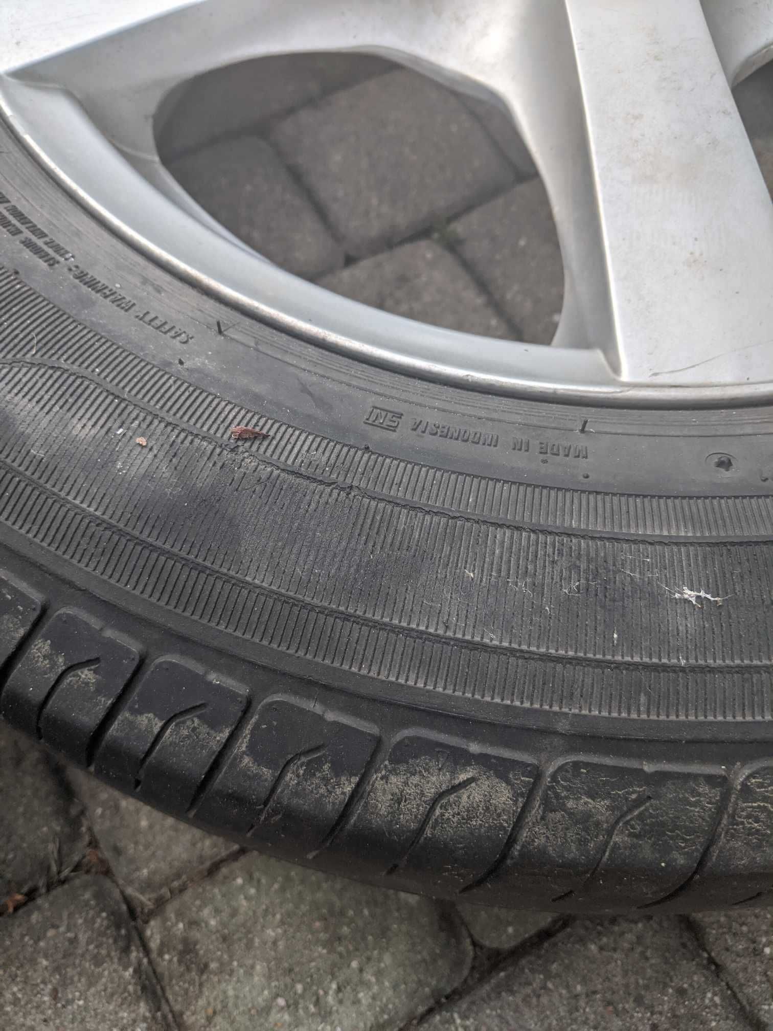 KOŁA FELGI ALU 16 MERCEDES + OPONY 215/65/16 oryginalne VITO  5x112