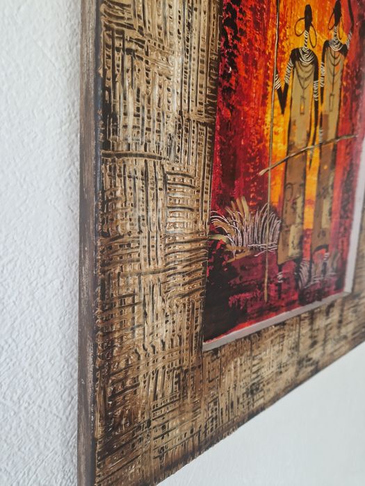 Obraz w drewnianej ramie