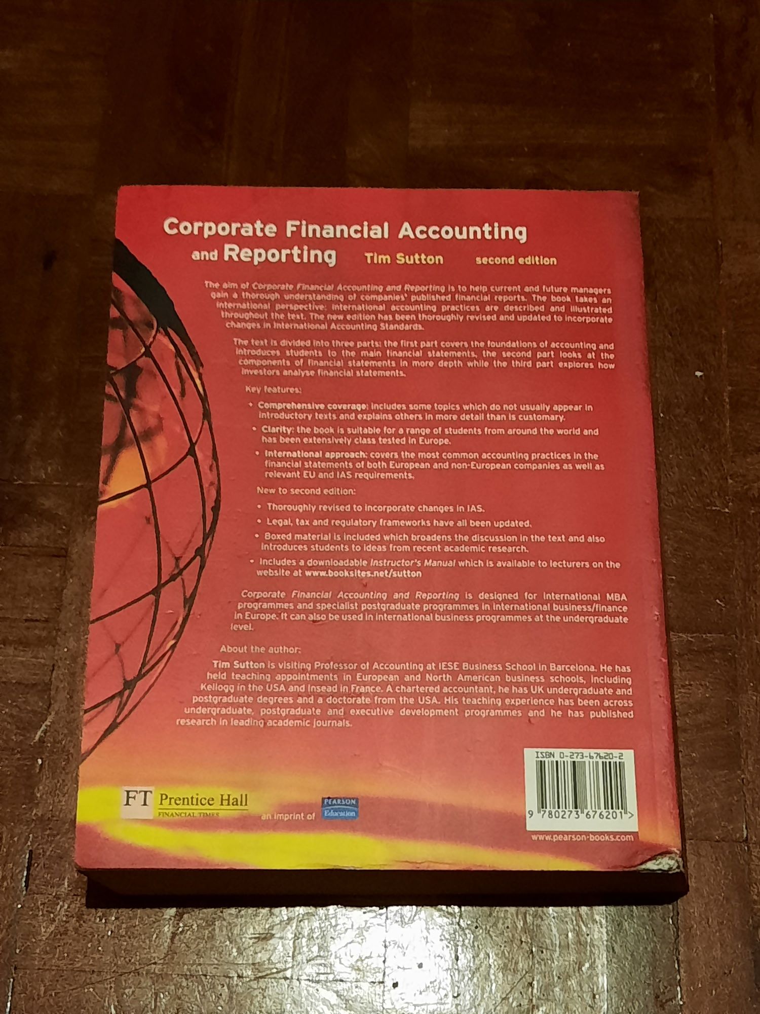 Livro corporate financial accounting and reporting (tim sutton)