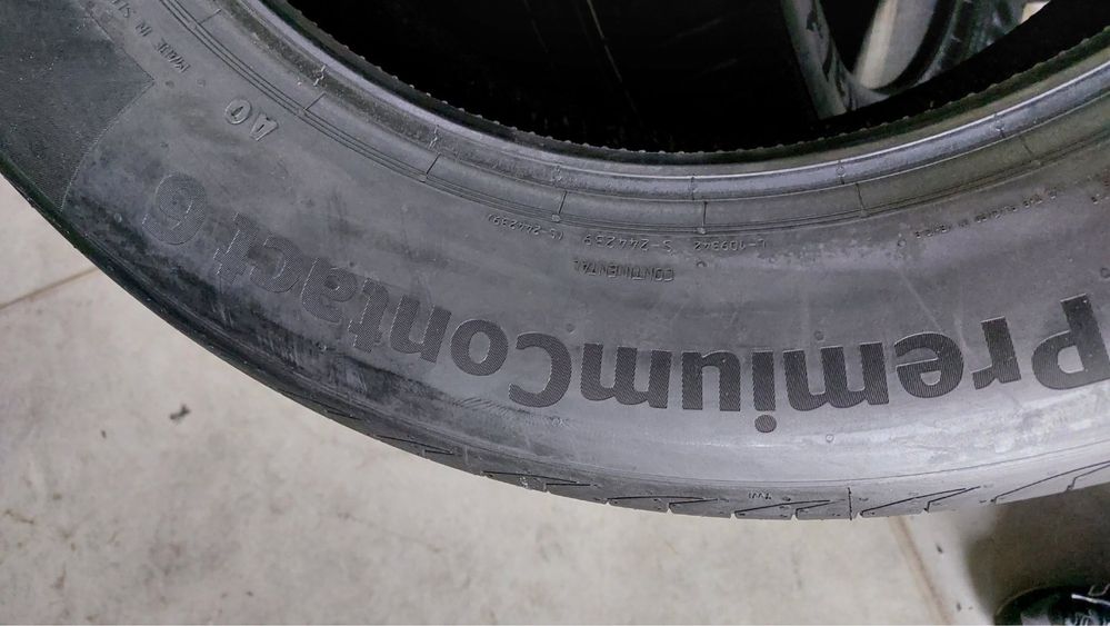 265/55/19 R19 Continental PremiumContact 6 4шт новые