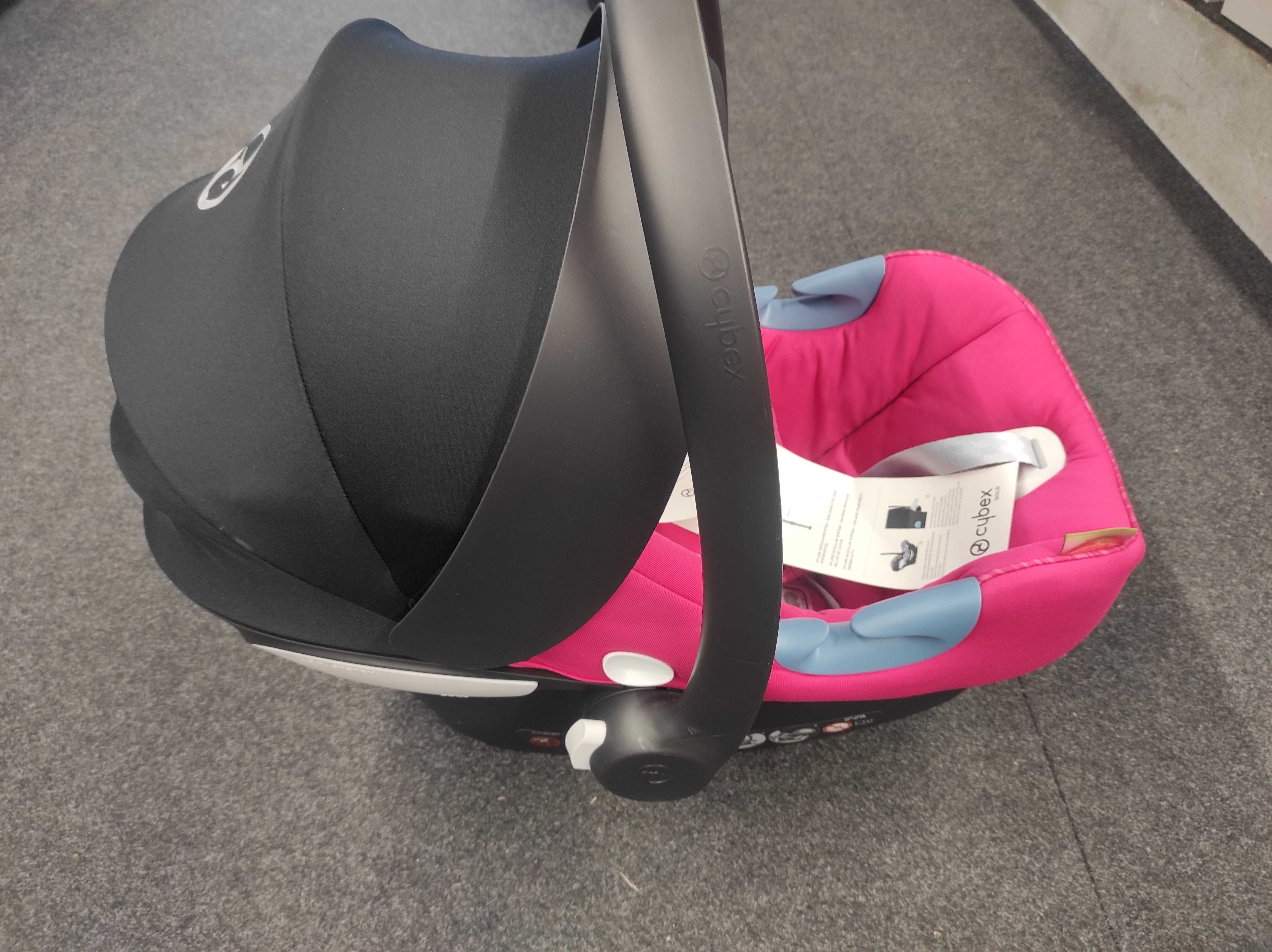 Cybex M I-Size fotelik 0-13kg, Pink, nowy, wyprzedaż, gwarancja+gratis