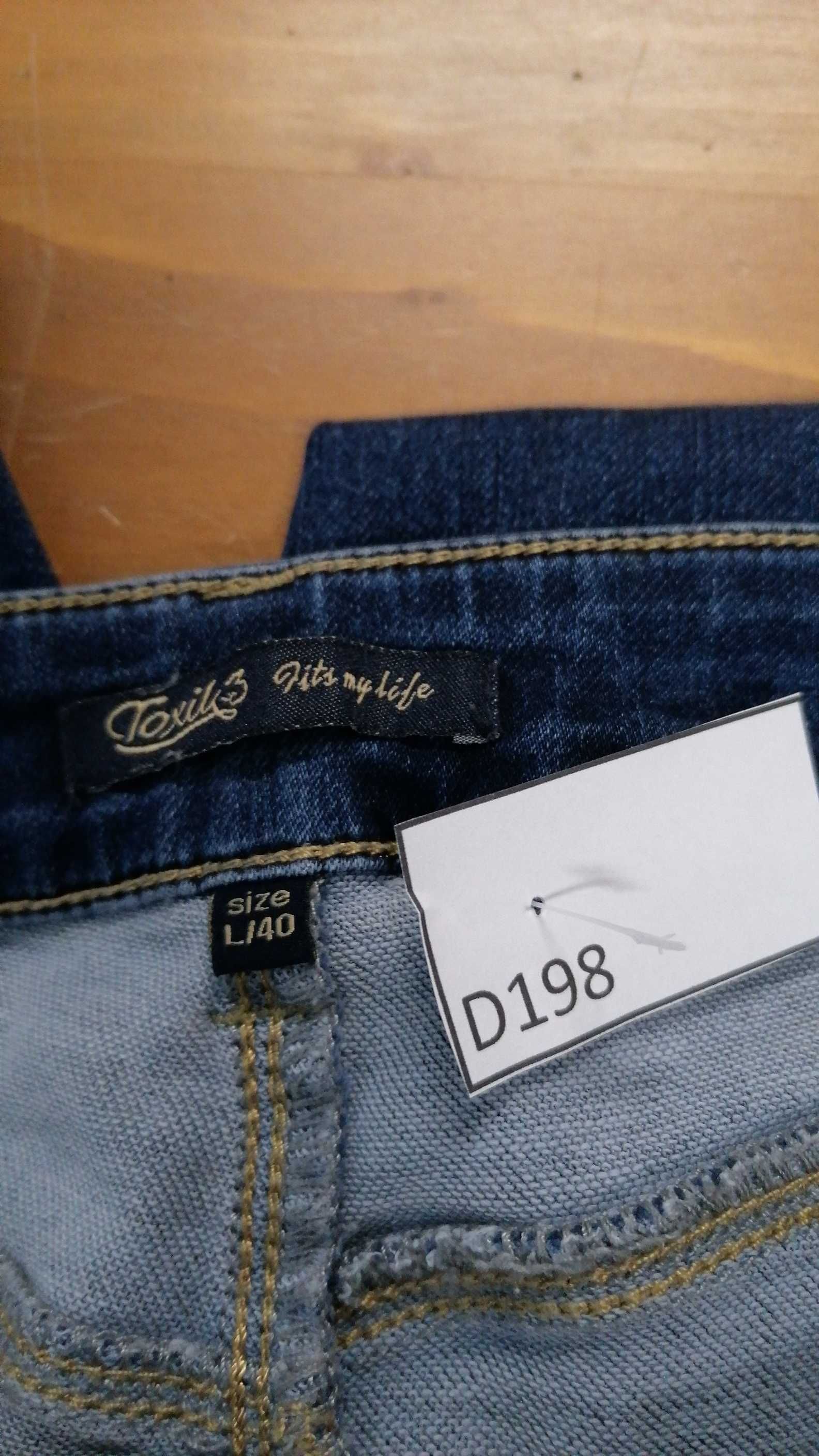D/198  Spodnie damskie jeans Toxik+3  r. L