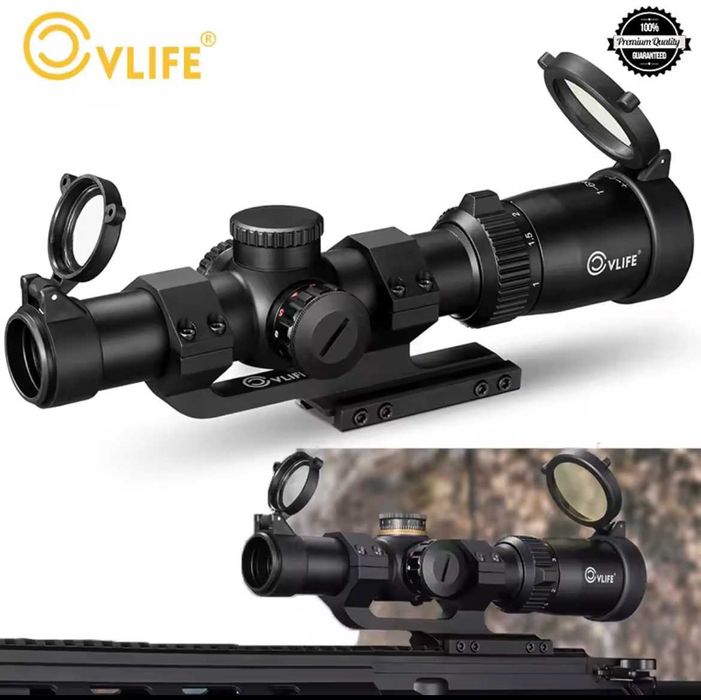 Оптичний приціл CVLIFE EagleFeather 1-6x24 30mm Cantilever