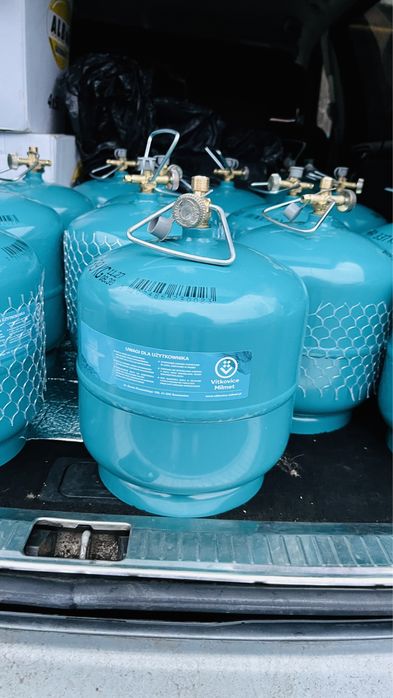 Польський Газовий балон  ПОВНИЙ КОМПЛЕКТ