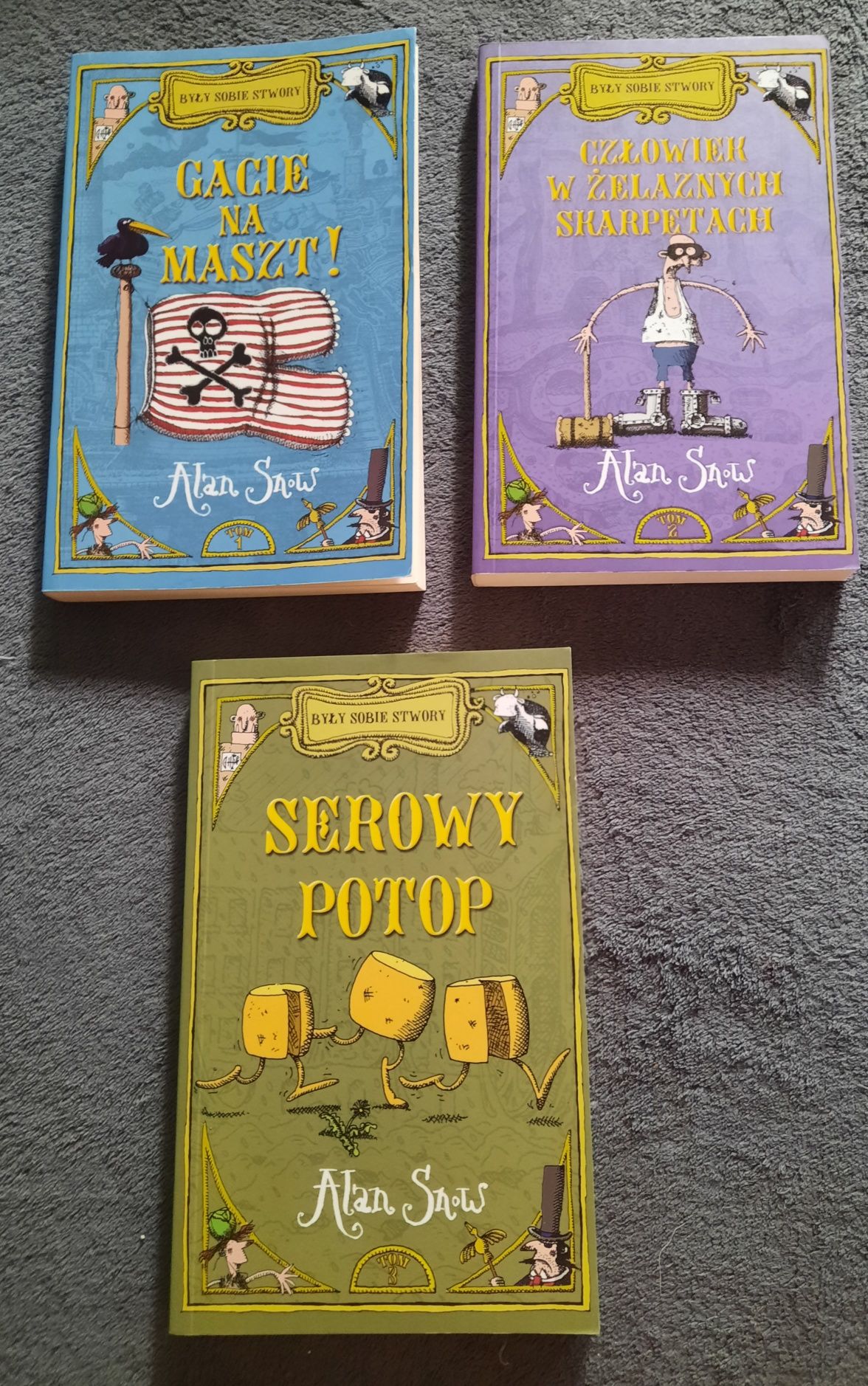 Były sobie stwory; 3 tomy, Alan Snow