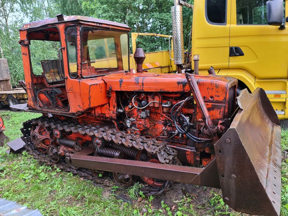 DT-75, spychacz, Równiarka,  ciągnik gąsienicowy, PODNOŚNIK!!!