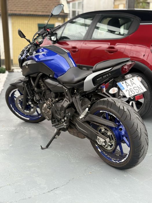 Yamaha MT07 6mil kmt