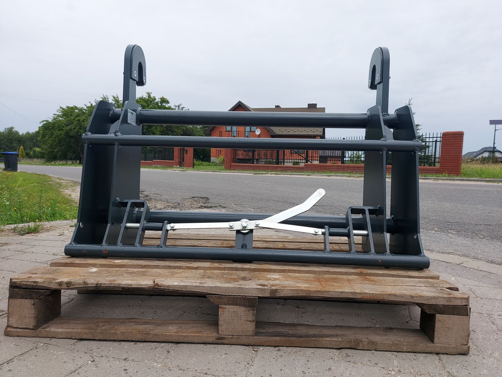 Adapter przejściówka z Ładowarki Jcb q-fit na Euroramke  ! Od ręki !