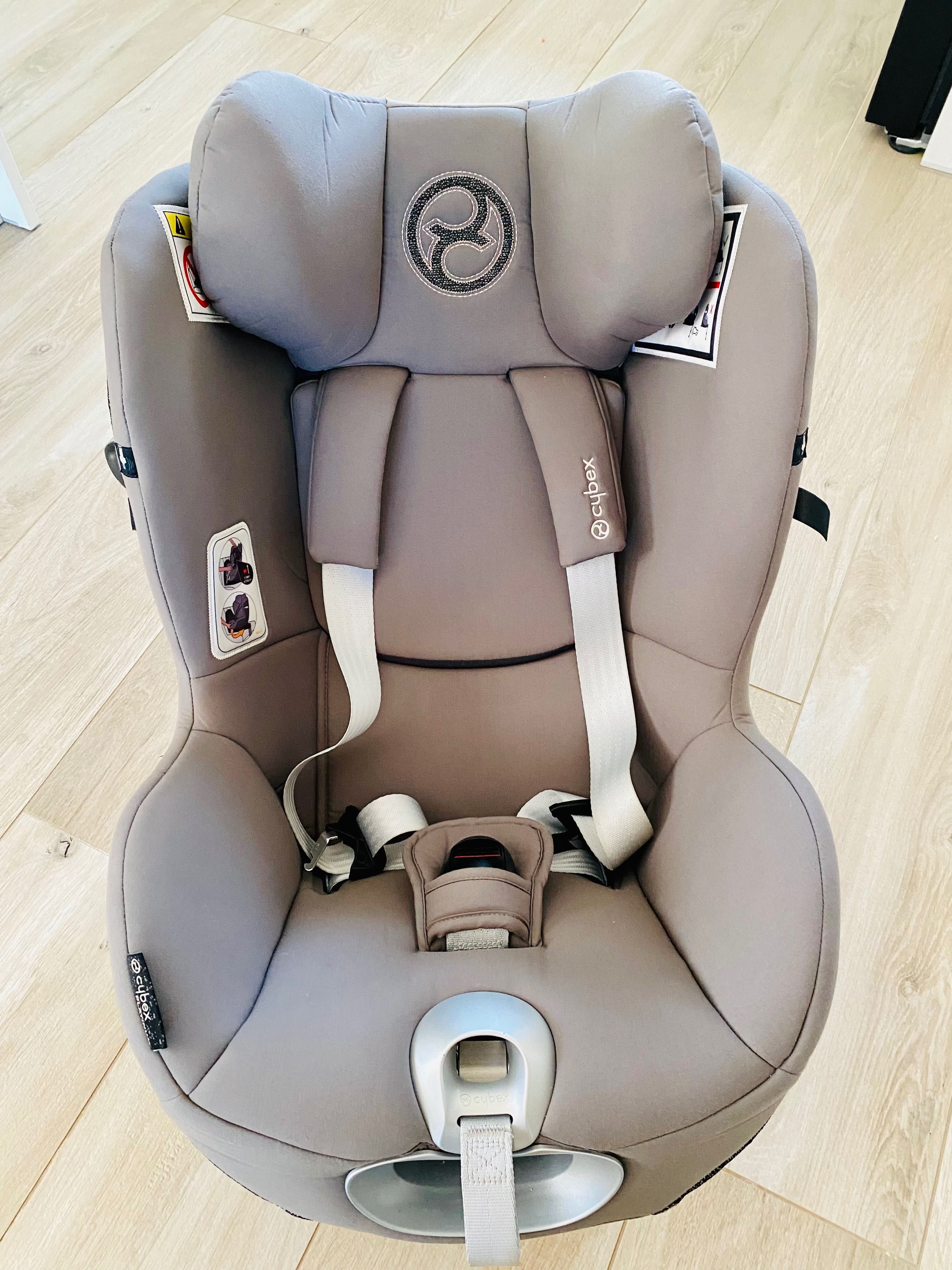 Fotelik cybex sirona Z I Size soho Grey Platinum 0-18 kg jak nowy