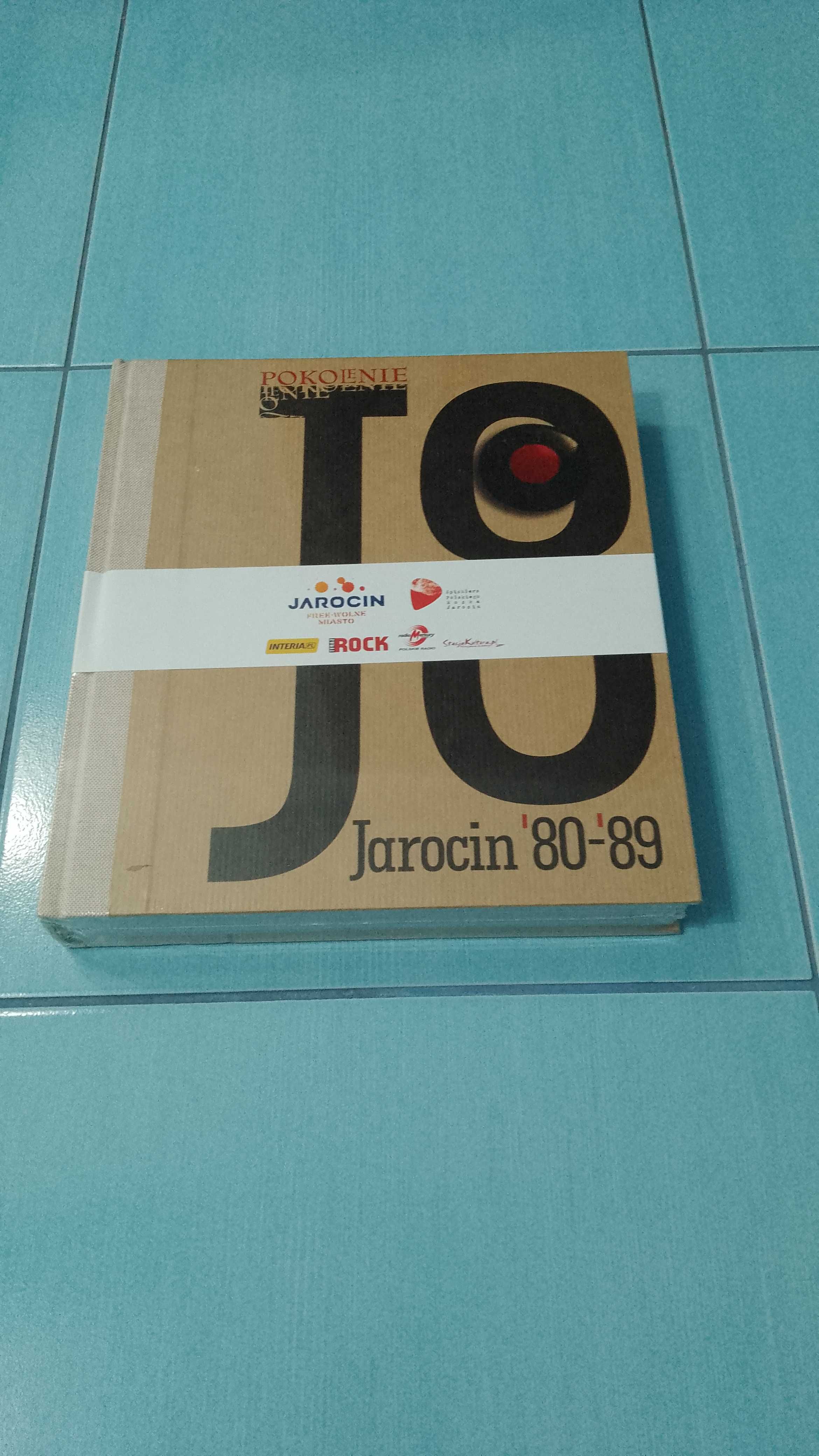 książka-album "Pokolenie J8 Jarocin 80-89", festiwal rockowy, unikat